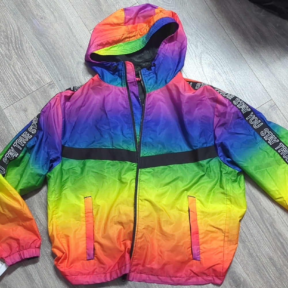 Men Rainbow Jacket H&M Stay True